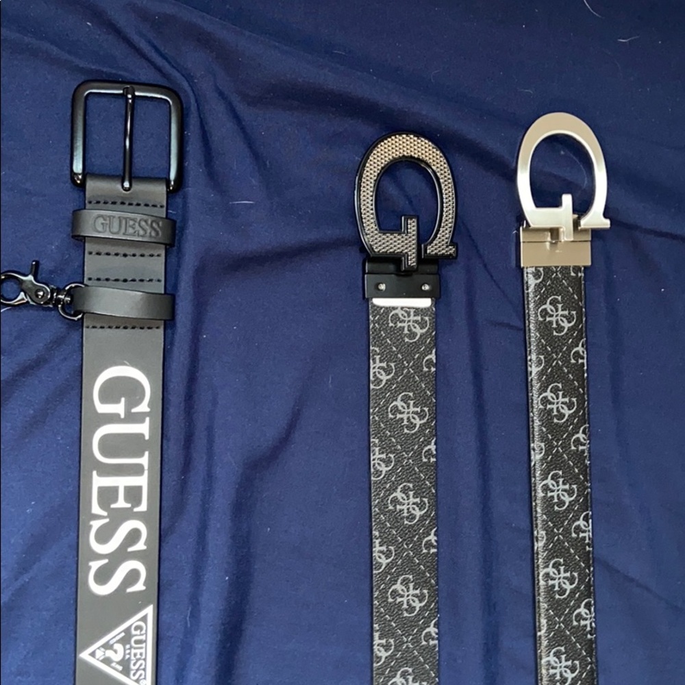 GUESS MENS belts